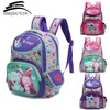 3D Cartoon Girls Backpacks Children Schoolbag for Girl Orthopedic Backpack Princess Kids Satchels School Bags Knapsack Y200328