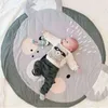 ベイビープレイマットのおもちゃ綿生まれた幼児クロールパッド動物の毛布ラウンドカーペットの床敷物子供子供の室保育園の装飾220106
