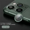 Kamera metalowa pierścień szklany ochraniacz dla iPhone 12 11 Filmowy Pierścień ochronny iPhone 11 Telefon komórkowy Tylna kamera Metalowa folia obiektywu z pudełkiem