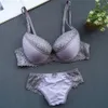 Vrouwen ondergoed set sexy beha en panty sets luxe kant push up bh intimates gestreepte beugel bralette sexy lingerie b c d cup y200708