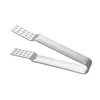 New Metal Spoon Mini Sugar Clip Tea Leaf Strainer Reusable Stainless Steel Tea Bag Tongs Teabag Squeezer Strainer Holder