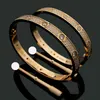 3 Row Full Diamond Titanium Steel Bracelet Fashion Women Men Couple Bracelets Bangles Valentine Jewelry with velvet bag