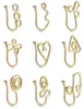 حلقات الأنف وهمية الحاجز مجوهرات الذهب / الفضة الأنف الكفة غير ثقب كليب على خاتم فو للنساء الرجال
