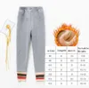 Neonate Pantaloni invernali Leggings ispessiti Bambini Caldi leggings sfocati Pantaloni a matita skinny per bambina Pantaloni caldi sottili