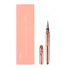 Stylo plume élégant en or rose 0,5 mm avec boîte-cadeau stylos à encre en métal haut de gamme pour étudiants et femmes écrivant papeterie T200115