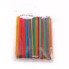 Set med 100pcs Orange Wood Stick Cuticle Pusher Remover Double Sided Nail Art Manicure Pedicure Tool