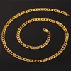 Correntes colares 316L Cadeia de aço inoxidável Homens de joias por atacado Pun preto/color dourado colar cubano colar n402