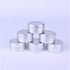 10ml 15ml Tomt ljusburk Refillerbar Aluminium Travel Bottle Lotion Förpackning Box Eye Cream Storage Container 50pcs