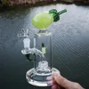 Nieuwste glazen bong fruit vorm olie dab rigs recycler percolator waterleidingen fruit binnen 14mm vrouwelijke gewricht met kom vele stijlen op voorraad