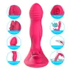 Lingua indossabile Lick Vibratore per le donne Wireless Remote Invisible Dildo Clitoris Stimolatore Giocattolo del sesso per la donna Orgasmo masturbatore Y201118