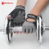 BOODUN Fitness Gloves Weight Lifting Gym Gloves Men Sports Workout Exercise Training Protect Wrist Weightlifting Dumbbells Q0108