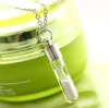Fashion Necklace Hourglass Drifting Bottle Pendant Luminous Necklace Quicksand Wishing Bottle Valentines Day Gifts Party Favor EE3704