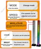 LED çubuk ışıkları çok renkli müzik ses kontrol atmosferi Sesli aktif fonksiyonlu LED şerit parti arabası için ritim ışığı des1464745