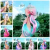 Girls Hairpins Cartoon Children Wig Hairpin Twist Hair Clip Kids Wig Rope Hair Head Wear Princess Baby Accessories 16 Designs DW6232