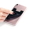 Universal 3M Glue Silicone Wallet Credit Card Cash Pocket Sticker Adhesive Holder Pouch Mobile Phone Gadget for iphone 12 mini 11 Pro Max