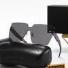 Lyxig designer solglasögon med den ursprungliga lådan för kvinnor klassisk sommar mode stil metall ram ögonglasögon toppkvalitet glasögon uv
