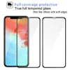 Full Covered Golden Armor Screen Protector för iPhone 12 Pro Max XS Max XR Hemtat glas för Samsung A71 Note 20 Protector Film N9539453