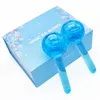 Large Beauty Ice Hockey Energy Beauty Crystal Ball Facial Cooling Ice Globes Water Wave Face and Eye massage Skin Care 2pcs/box