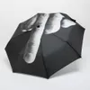 Malfing Finger Paraply Rain Windproof Up Yours Paraply Creative Folding Parasol Fashion Impact Black Paraply Högkvalitativ 2020 N5395793