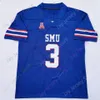 SMU マスタングス フットボール ジャージ NCAA カレッジ タナー モルデカイ トレ シガーズ ラシー ライス ジミー フィリップス Jr. カーリー ウィートン TJ マクダニエル ダニエルズ Jr. ケケ バーンズ