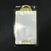 Boîtes de package de détail de la fermeture à glissière 12 x 21 cm OPP PVC Poly ZipLock Sac plastique pour iPhone 13 Pro Max 12 Samsung Note 20 LG Stylo 6