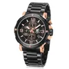 T5 steel men's watch, quartz watch, waterproof, sports watch