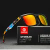KDEAM унисекс мужские женские спортивные квадратные поляризованные солнцезащитные очки сверхлегкие очки для вождения на открытом воздухе UV400 KD332