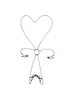 Nxy Sex Pump Toys 1 Pair Metal Chain Nipple Milk Clips Breast Clip Slaves Clamps Butterfly Style for Couples 1221
