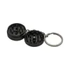 Keychain Fumer Herb Grinder deux couches mini moulins en alliage de zinc dia 30 mm pendentif tobaccogrinder6076242