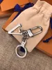 Hoogwaardige sleutelhanger luxe designer merk Key Chain Men Car Keyring Women Buckle Keychains Bags Hanger Prachtig geschenk met doos 253J