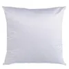 Sublimation 45 * 45 cm Fodera quadrata Federa fai da te Copertura del cuscino del cuscino di trasferimento del calore Casi di cuscinetto senza inserto Polyester Throw Pillow Coperture