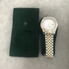 Zielony zegarek ochronna kieszeń gładka flanelowa torebka męskie damskie zegarki obudowy na rękę damską