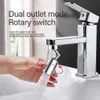 Universal Splash-proof Filter Faucet Kitchen Faucet Aerator Water Tap Nozzle Bubbler 720° Rotatable Water Saving Bathroom Faucet Filter30