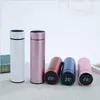 Bouteille d'eau isolée sous vide intelligente avec affichage automatique de la température à LED Grande fiole 500 ML Tasse à boire en acier inoxydable