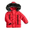 Manteau dhiver pour enfants col en fourrure à capuche vêtements pour enfants bébé garçons filles doudoune épaissie 12 LJ2012027263346