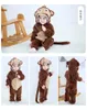 Rompers Born Kigurumi Boy Girls Pajamas Animal Cartoon Romper Pajama Pajama Lion Monkey Costumes