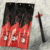 2版の女性のために防水ブラックアイライナー液化粧品化粧アイライナー鉛筆
