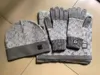 Neue 21 Luxus Marke Hut Schal Handschuh Sets Frauen Männer Designer Schals Kappe Handschuhe Winter Outdoor Ski Warme Unisex Beanies Set Box