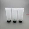 100ml 50 pcs / lote mulheres loção fosca transparente tube macio vazio cosmético creme shampoo facial cleanser recipientesGood qualtity