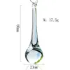 80 mm waterdruppel hanger helder glazen kristal zonnecatcher accessoires voor kroonluchters kristallen diy hangende ornament home decor h jllzkd