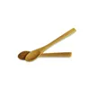 Lidar com colher de madeira geleia café bebê mel bambu colher mini cozinha mexer ferramenta ferramenta cozinha ferramenta t3i51700