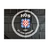 Croatian Defence Forces Flags Banners 3X5FT 100D Polyester Design 150x90cm Fast Vivid Color With Two Brass Grommets2295822