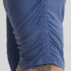 L-93 Damen Yoga Langarm T Shirts Side Taille Elastische Falten Sports Tops Fitness Shirt Stretchy Dünne Hautfreundlich Top für in Bewegung