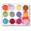 1 Box Irregular Shell Paper DIY Nail Flakes Colorful Paillettes Nail Art Sequins Glitter Foils PVC Manicure Cellophane