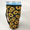 Neoprene Water Bottle Sleeve Cooler Cover Holder Strap Neoprene Insulated Sleeve Bag Case Pouch For 30oz Tumbler Cup