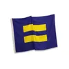 제한된 인권 캠페인 LGBT 평등 플래그 3'x5 '발 100d 폴리 에스테르 고품질 황동 그로밋