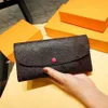 2020 Cartão de crédito inteiro carteira longa bolsa Lady Lady Multicolor Coin Burse Seat Lady Classic Zipper Pocket Clutch271O