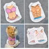 Haustier Hund Bekleidung Kleidung Mode Persönlichkeit Bikini Druck Casual Katzen Weste Sexy Haustiere Mantel Bekleidung DHL Kostenlose Lieferung