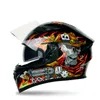 Motorcykelhjälmar MSFHJK316 Full Face Hjälm Dubbel Visorer Anti-dimma ABS Material Lätt Viktad