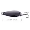 Hengjia Łyżka Łyżka Przynęty 50 sztuk New Arrival 3.5cm 3.7g 8 # Haczyki Spinner Hard Bait / łyżki / Metal Fishing Lure Fly Fishing (SP017)